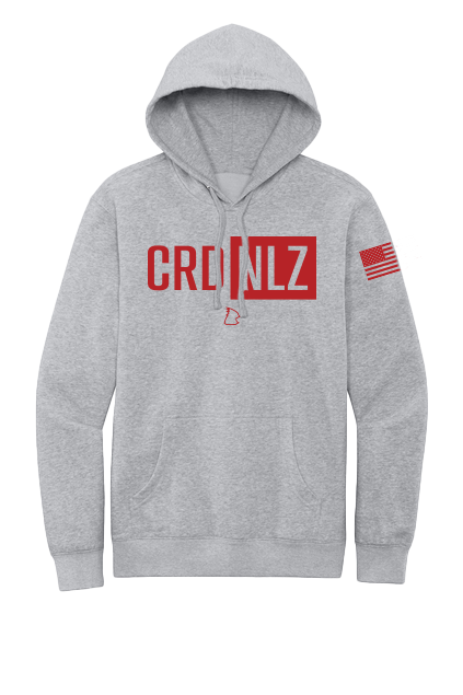 NEW District Mens V.I.T Fleece Hoodie (CRD NLZ)