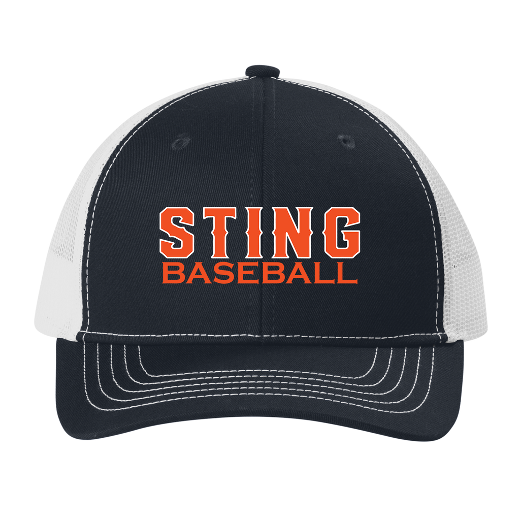 PORT AUTHORITY YOUTH SNAPBACK TRUCKER CAP