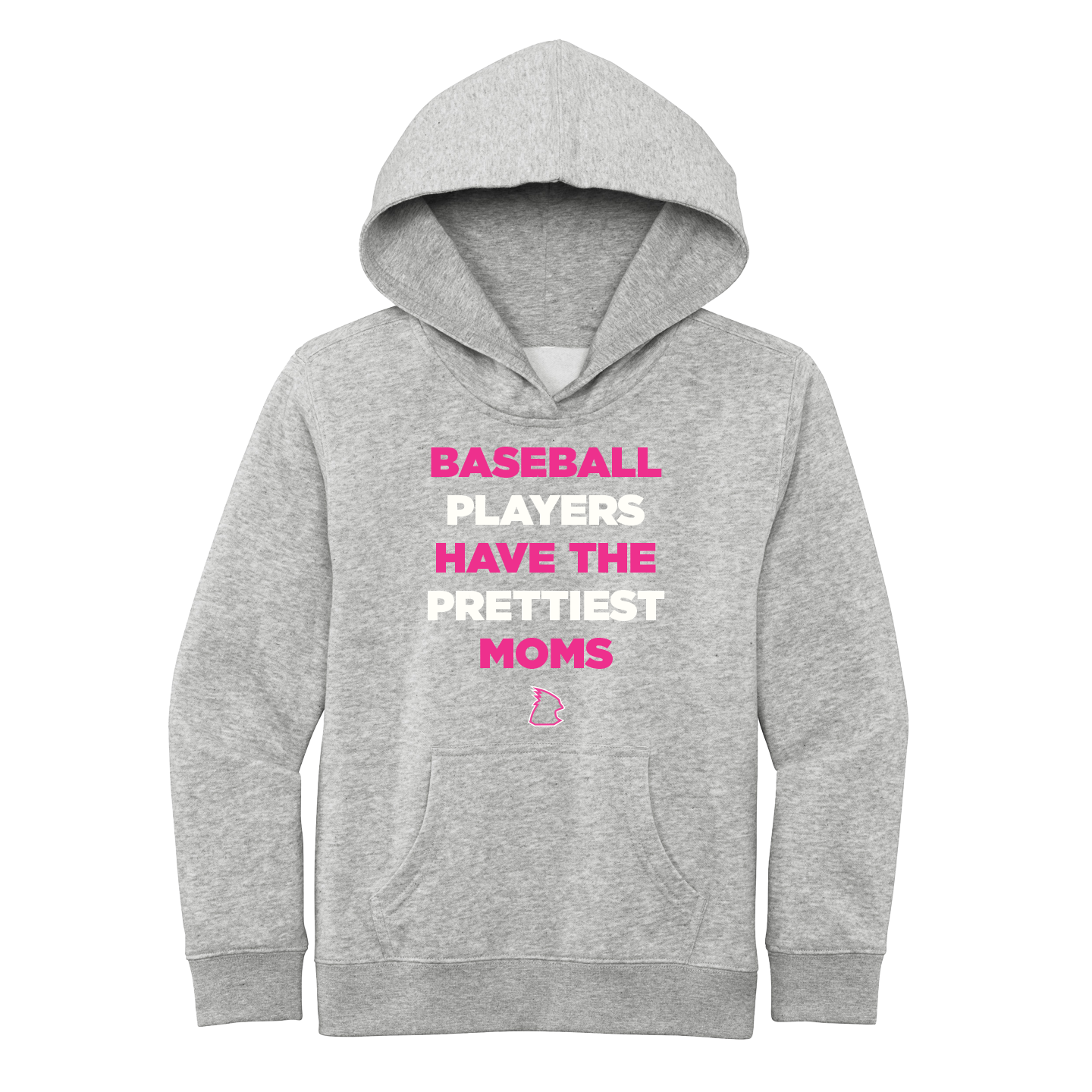NEW District Youth V.I.T Fleece Hoodie (Baseball Players Have The Prettiest Moms)