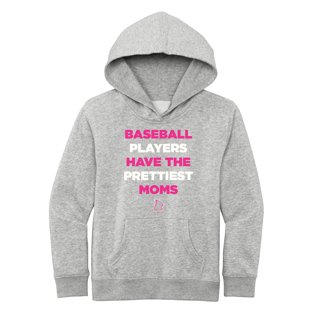 NEW District Youth V.I.T Fleece Hoodie (Baseball Players Have The Prettiest Moms)