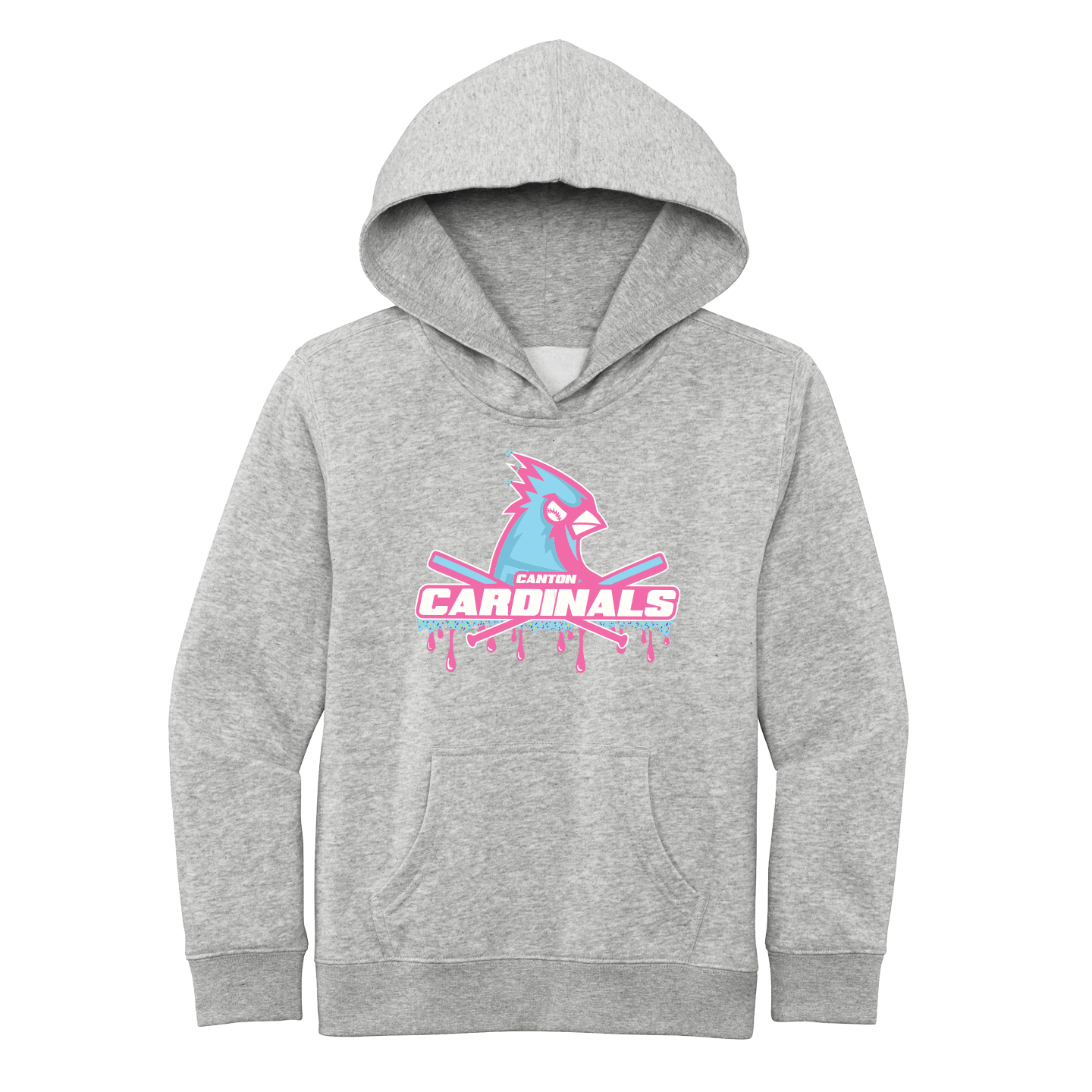 NEW District Youth V.I.T Fleece Hoodie (Cardinals Drip)