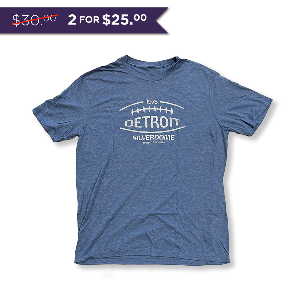 SILVERDOME (BLUE) - Unisex District® Perfect Tri® Tee