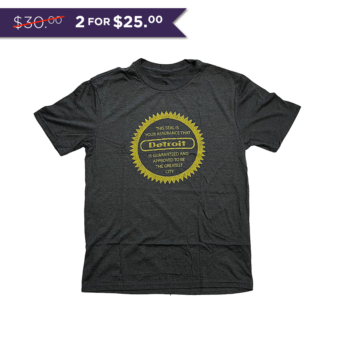 DETROIT SEAL OF APPROVAL - Unisex District® Perfect Tri® Tee