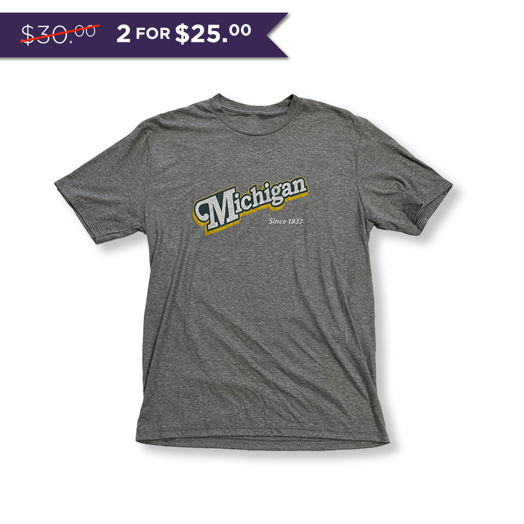 MICHIGAN GINGER POP - Unisex District® Perfect Tri® Tee