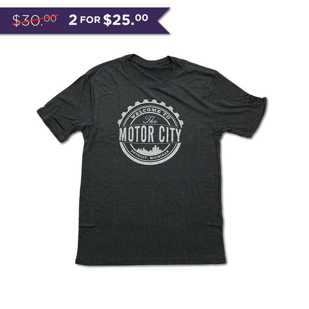 WELCOME TO THE MOTOR CITY - Unisex District® Perfect Tri® Tee