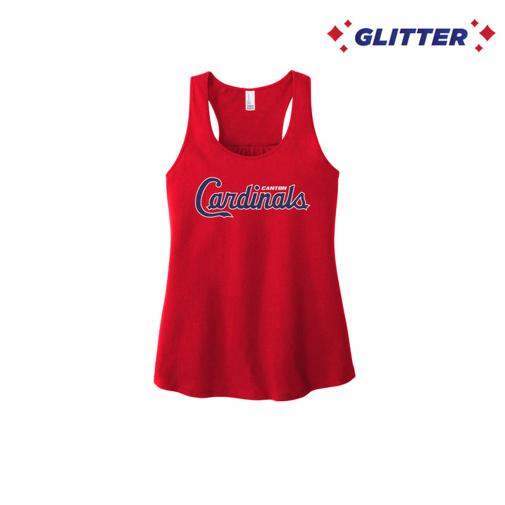 Women's District V.I.T. Racerback Glitter Tank