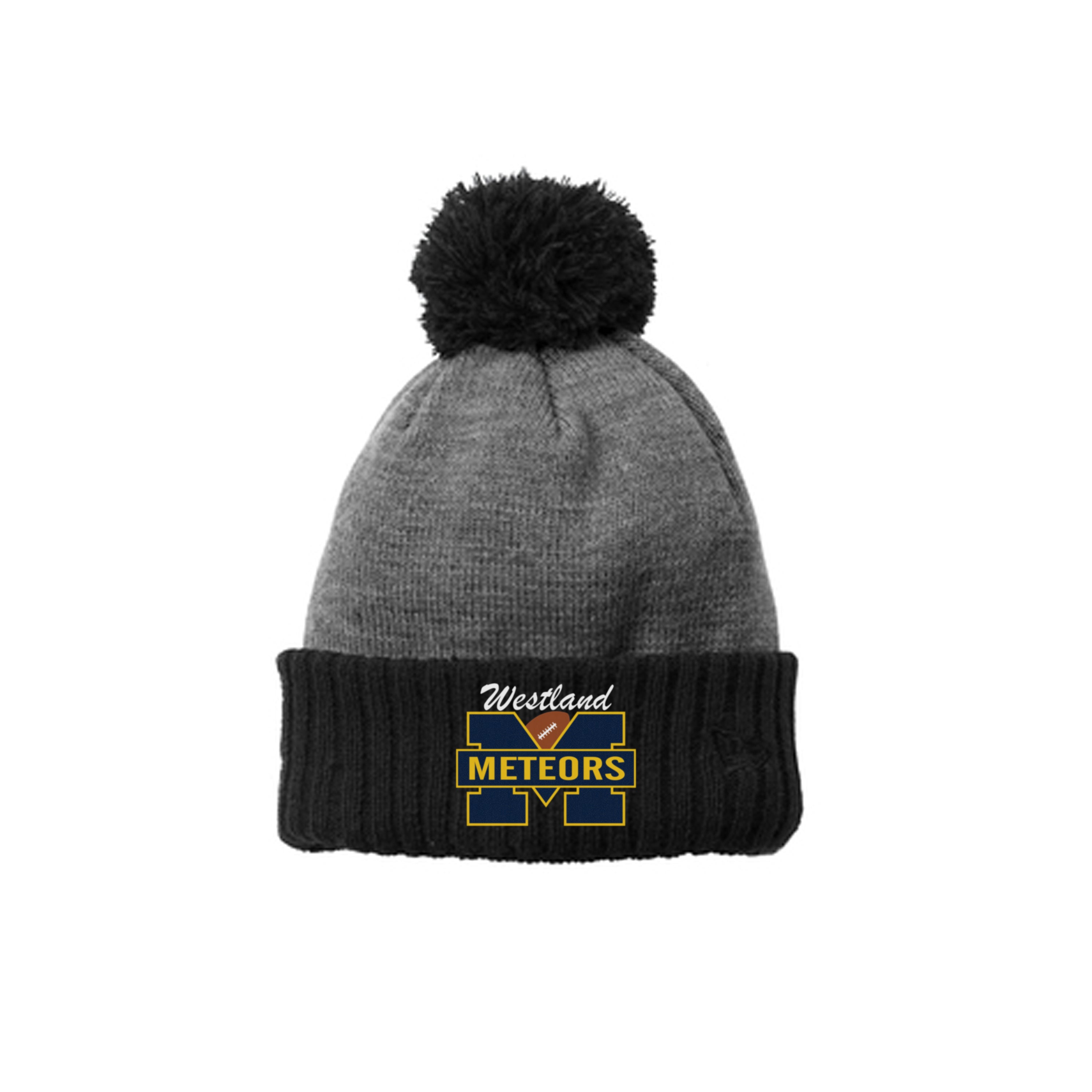 COLORBLOCK CUFFED KNIT CAP