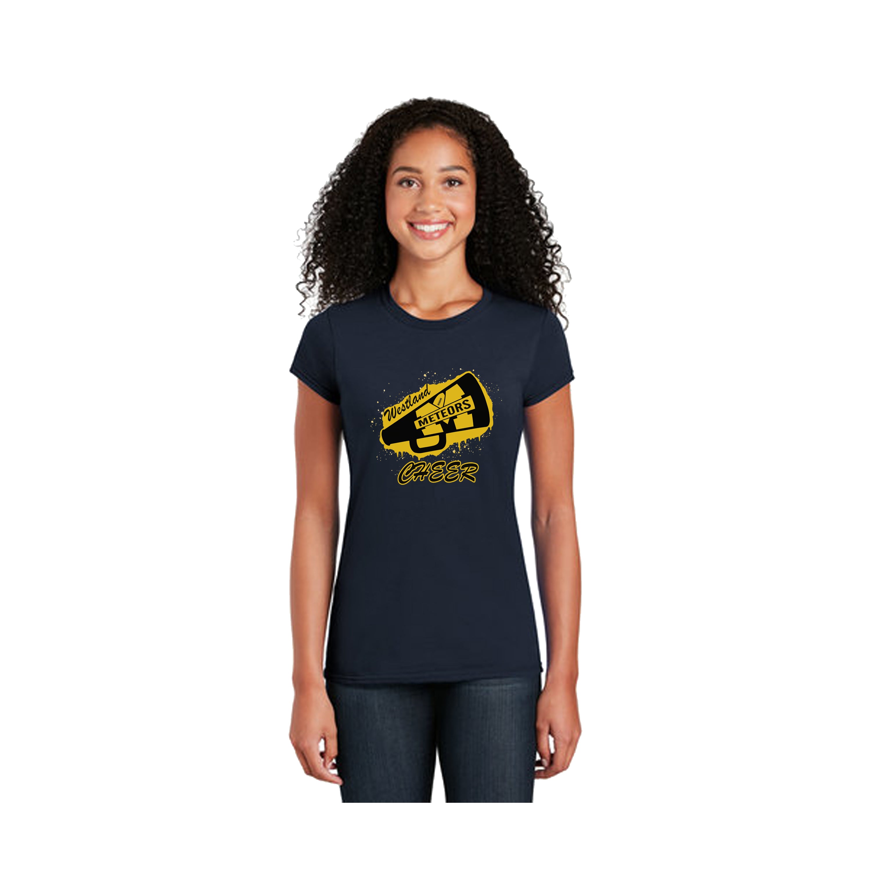 LADIES CHEER T SHIRT