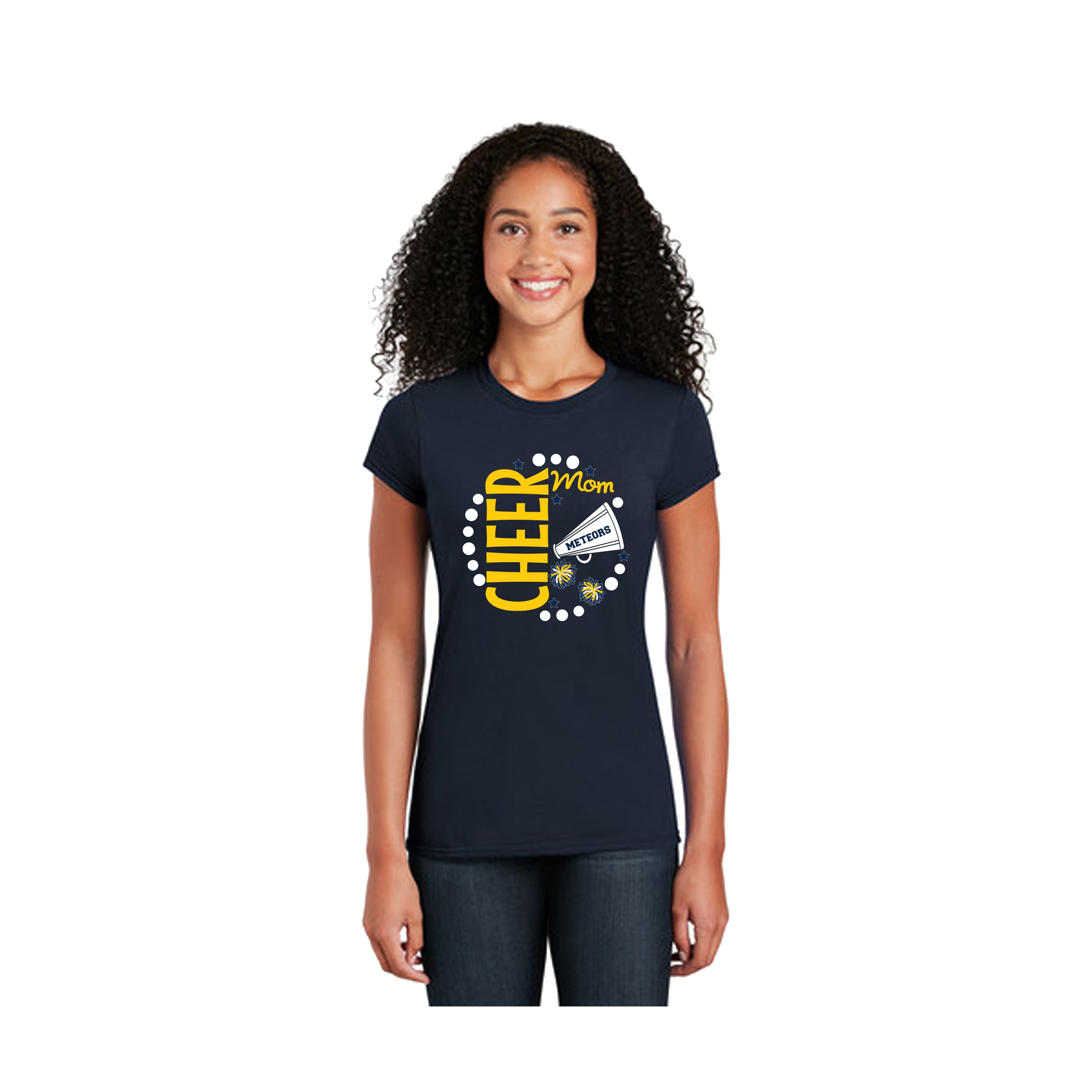 LADIES CHEER MOM TEE