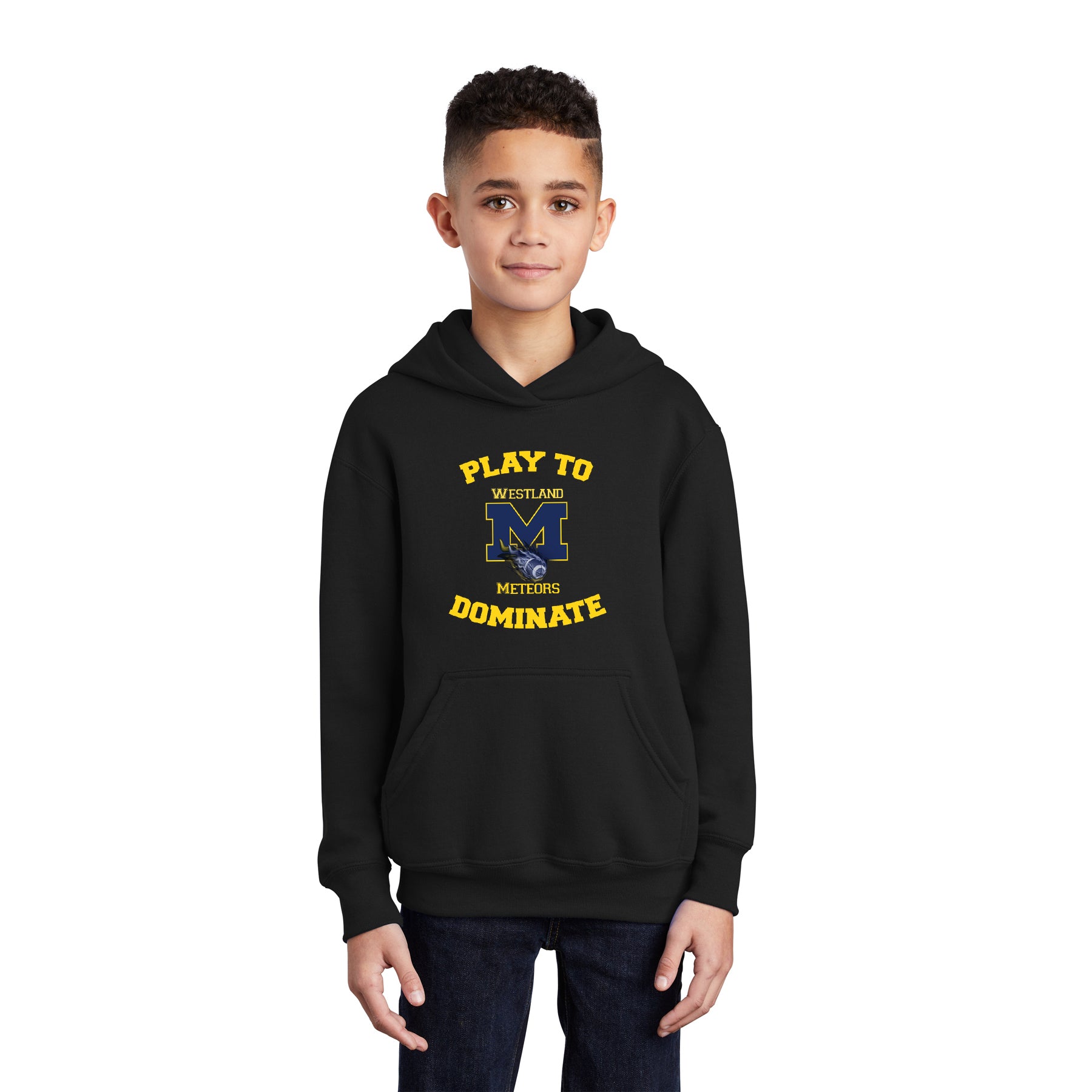 YOUTH PLAY TO DOMINATE HOODIE