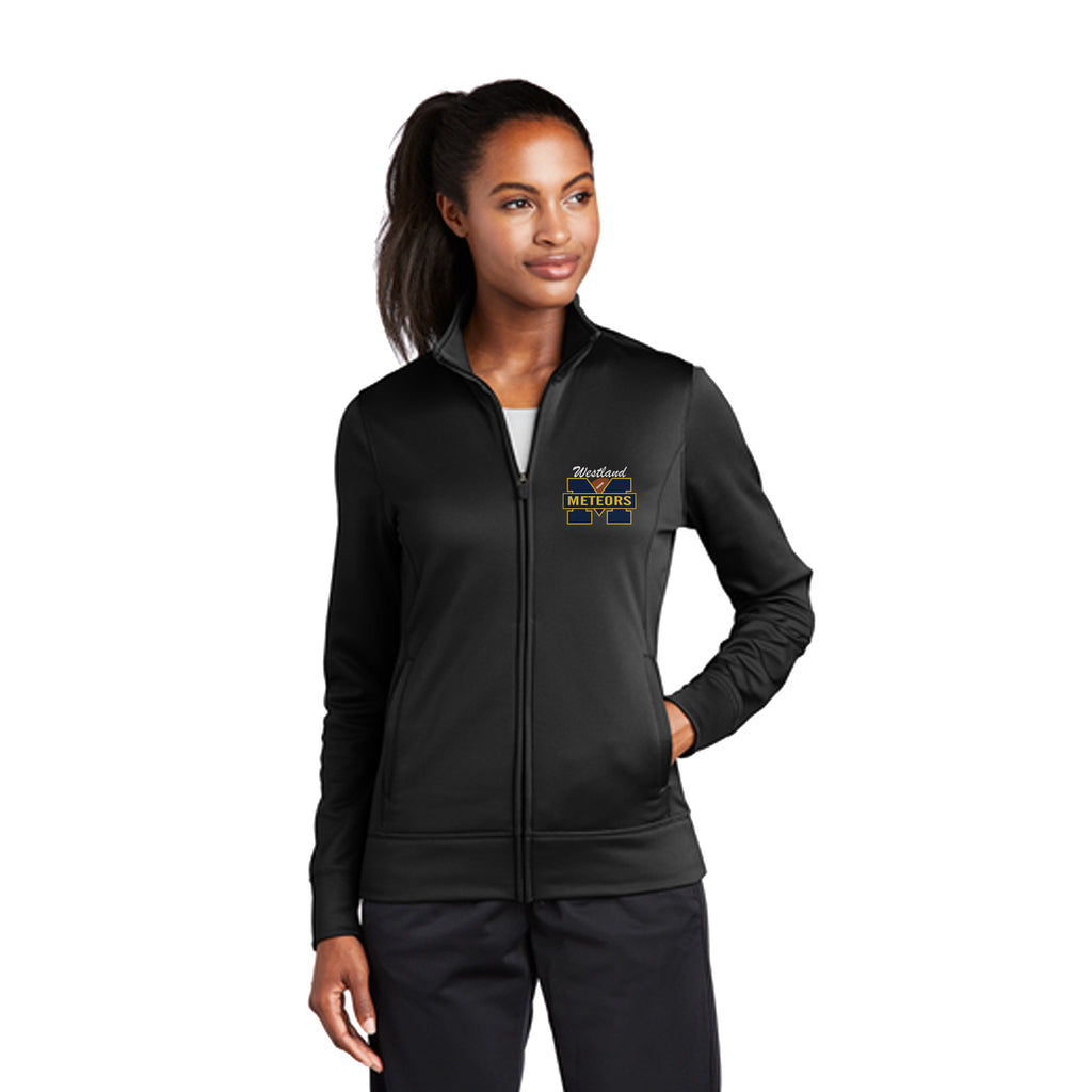 SPORT-TEK SPORT-WICK FLEECE FULL-ZIP LADIES CUSTOM JACKET
