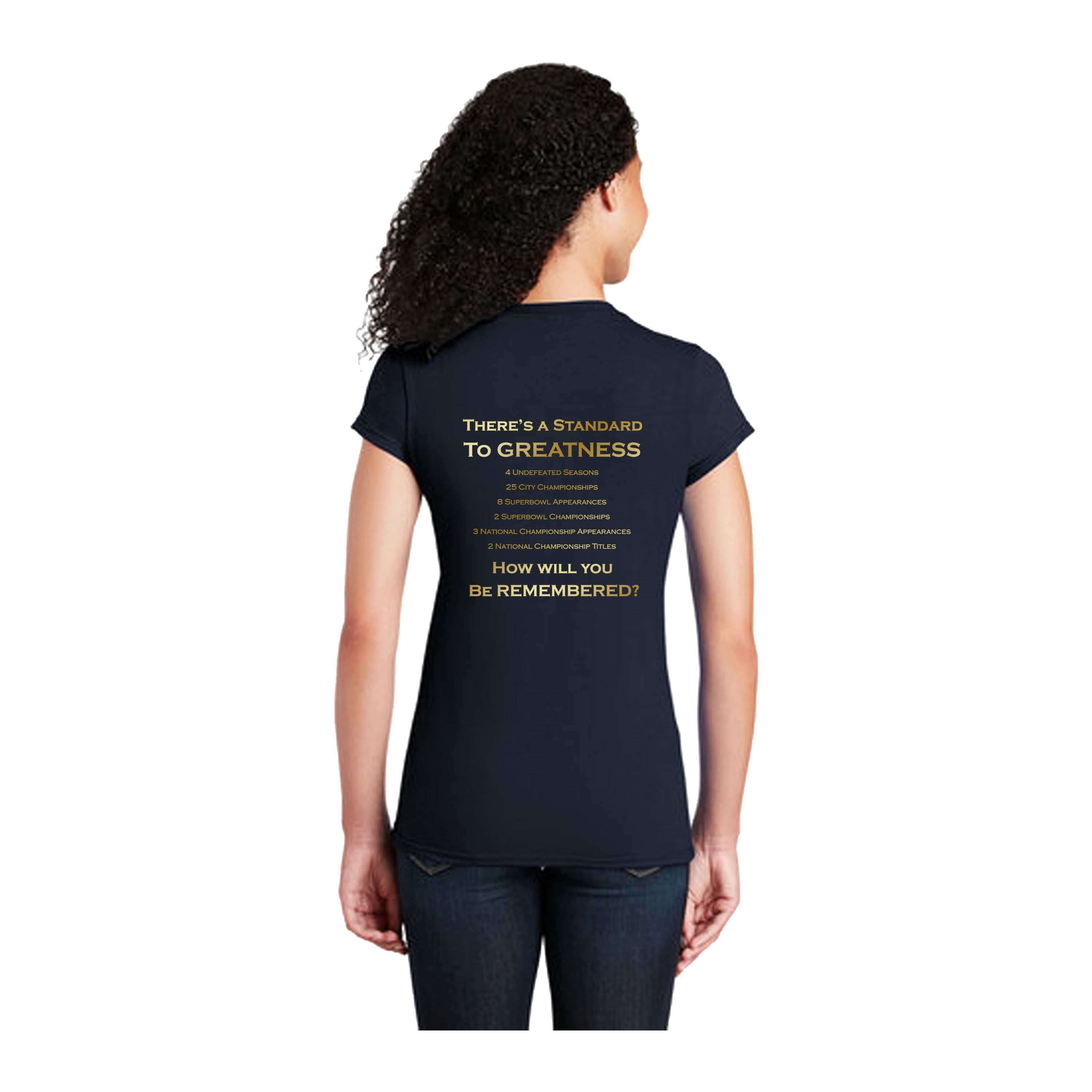 LADIES GOLD STANDARD TEE