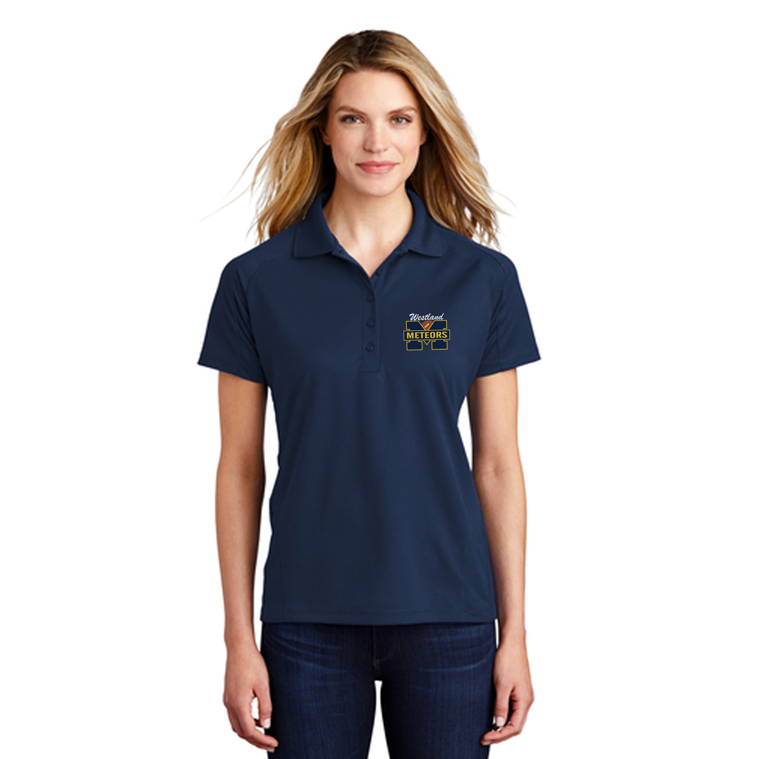 SPORT-TEK DRI-MESH PRO LADIES POLO