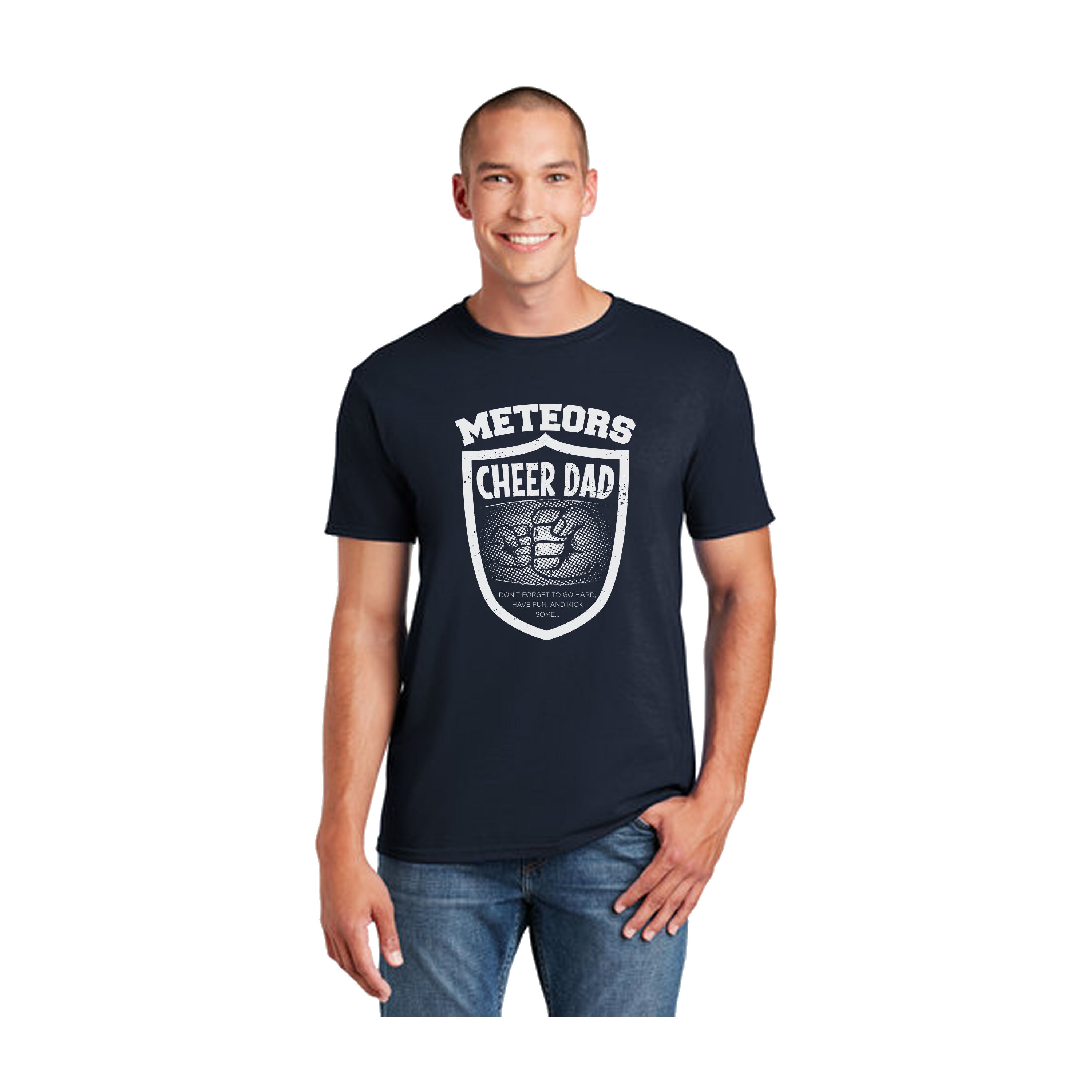 METEORS CHEER DAD TEE